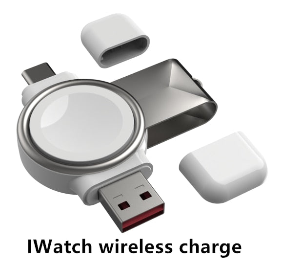 3-in-1 Wireless Mag-Safe Charger Stand