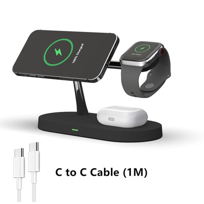 3-in-1 Wireless Mag-Safe Charger Stand